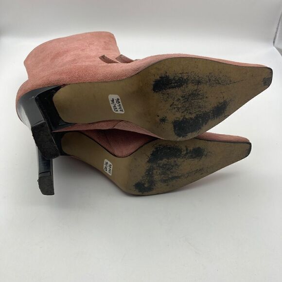 Vintage Pierre Cardin Paris Women’s Pink Boots Size 9B - Picture 8 of 8